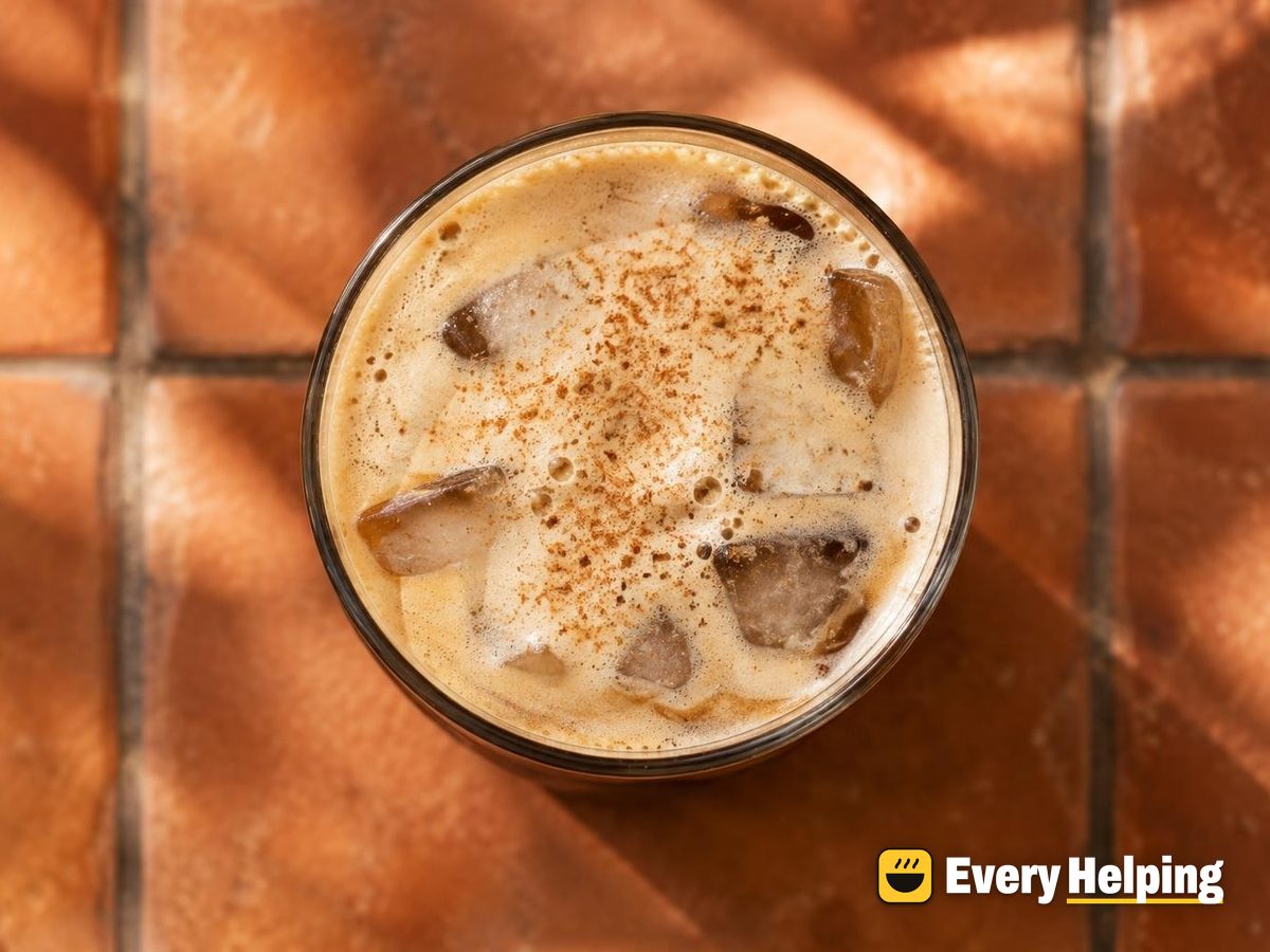 Maple Cinnamon Cold Brew with Soy Cream