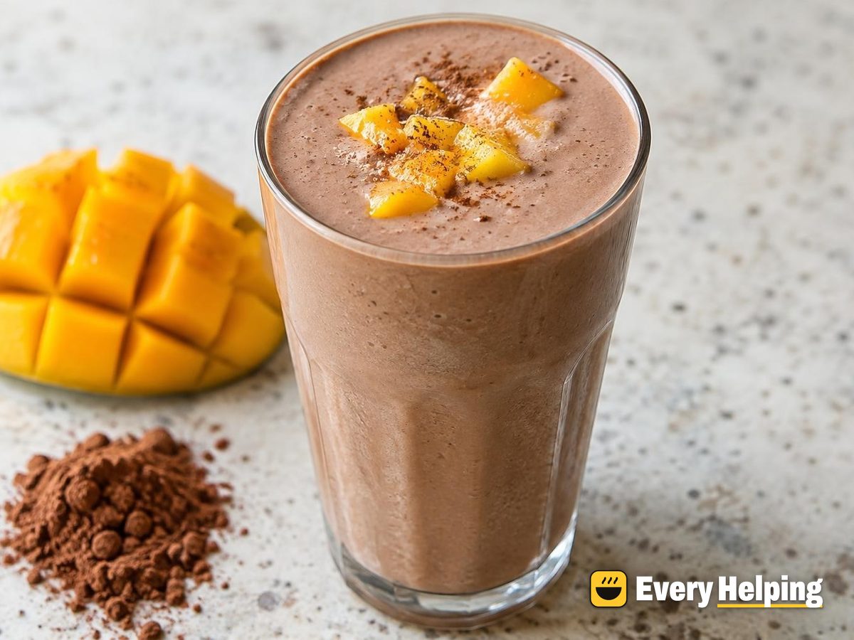 Chocolate Mango Kefir Protein Shake