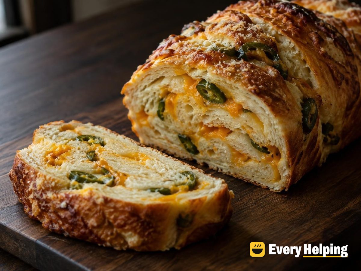 Jalapeño Cheddar Potato Twist Braid