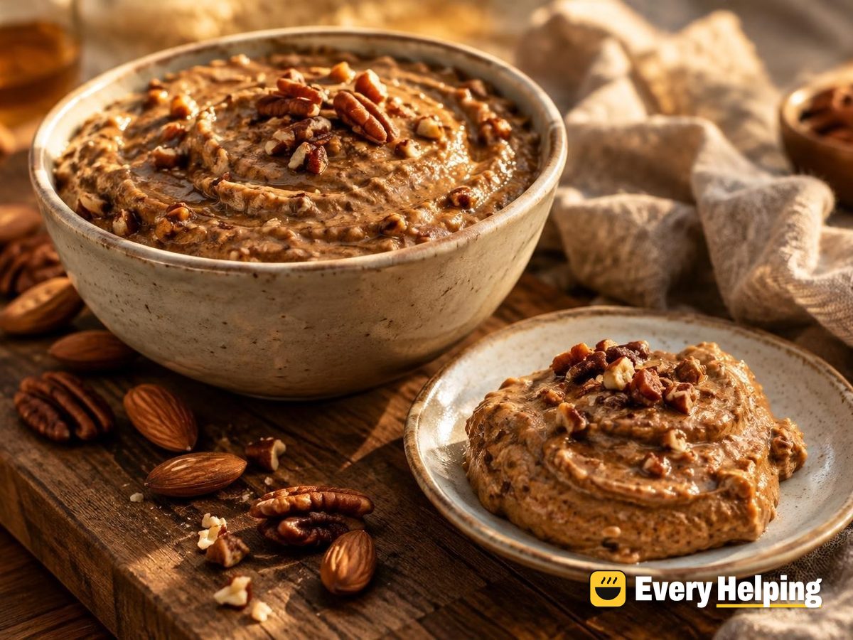 Crunchy Maple Pecan-Almond Butter