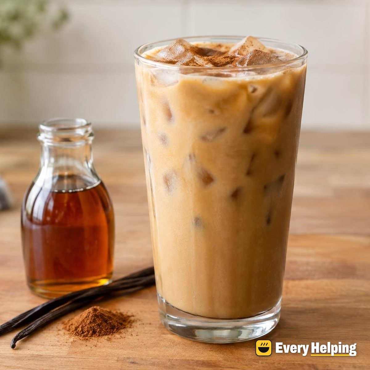 Iced Vanilla Maple Coffee
