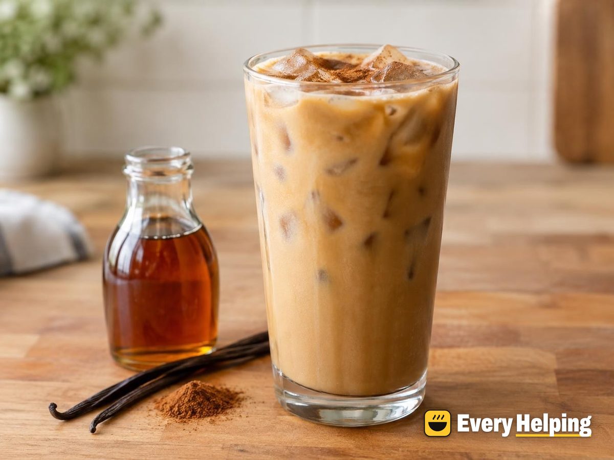 Iced Vanilla Maple Coffee