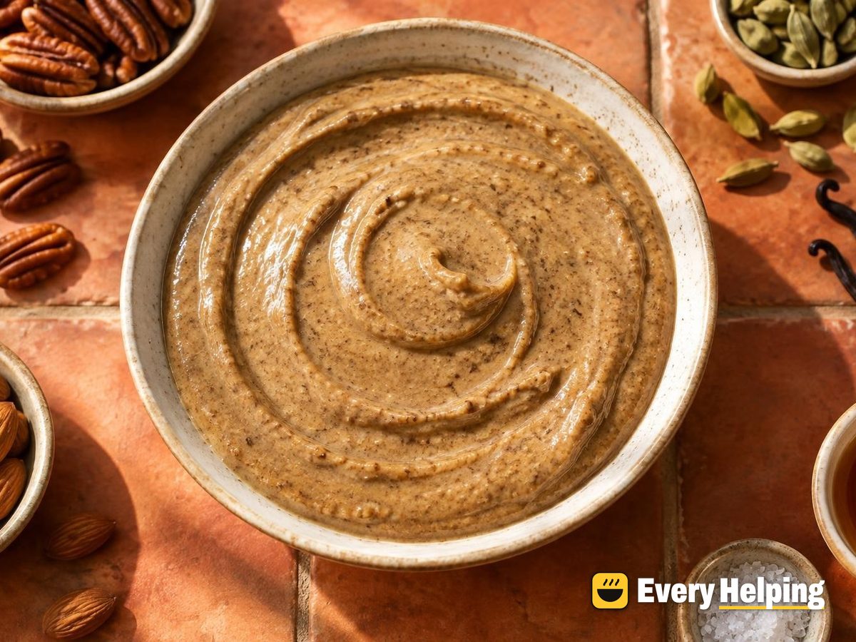 Vanilla Cardamom Pecan-Almond Butter