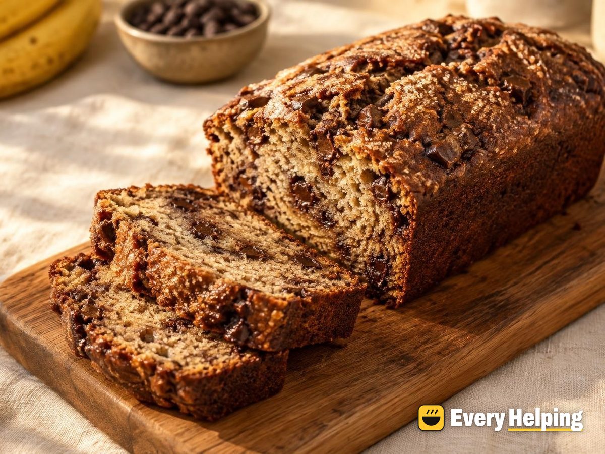 Brown Butter Chocolate Chunk Banana Bread