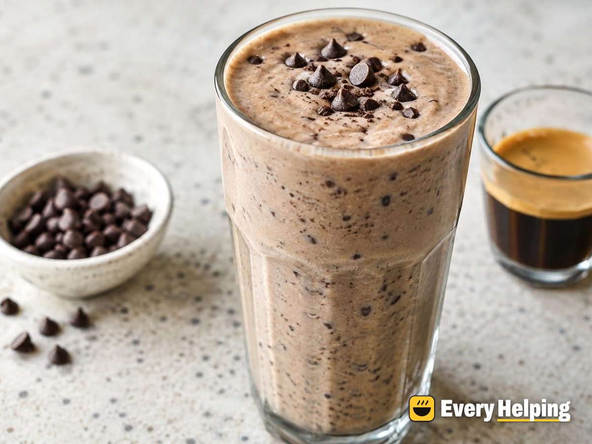 Chocolate Chip Espresso Oat Milk Shake