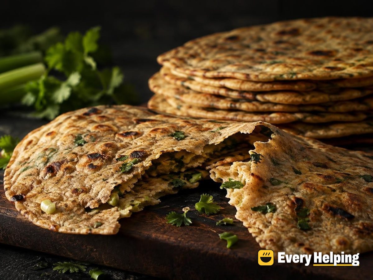 Whole Wheat Cumin-Coriander Herb Tortillas