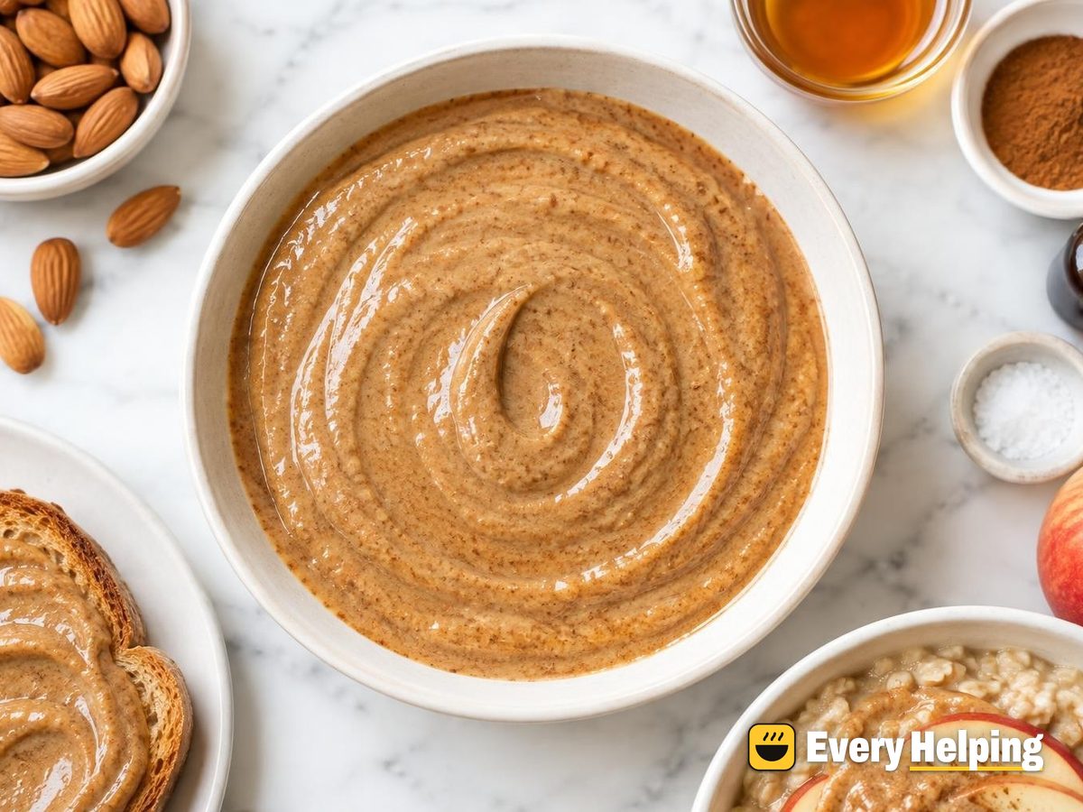 Silky Maple-Vanilla Cinnamon Almond Butter