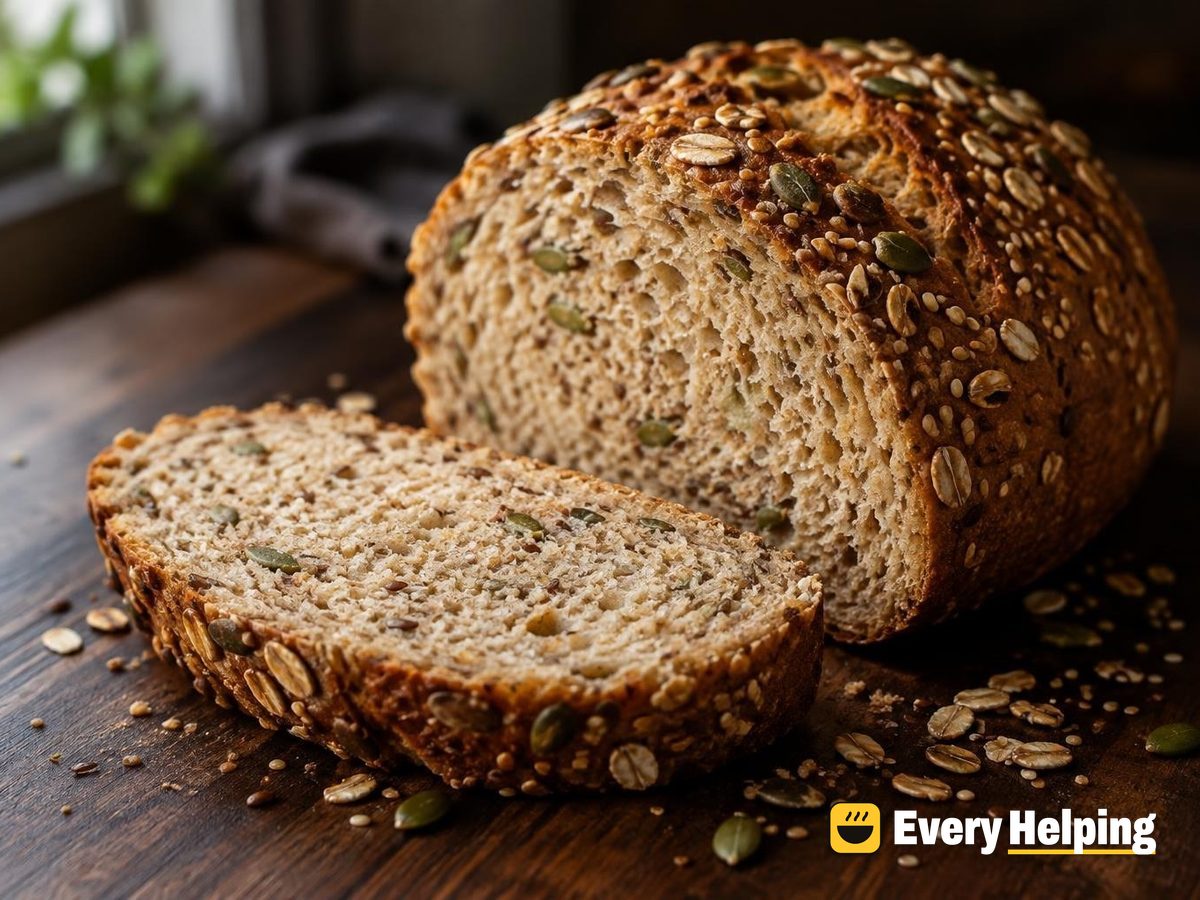 Soft Honey Oat and Seed Boule