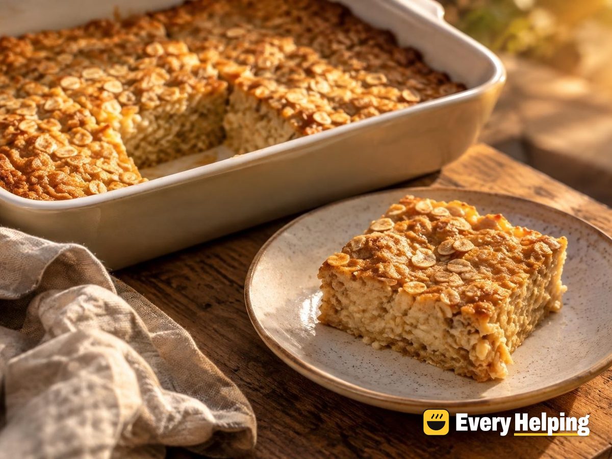 Vanilla Yogurt Baked Oat Bars