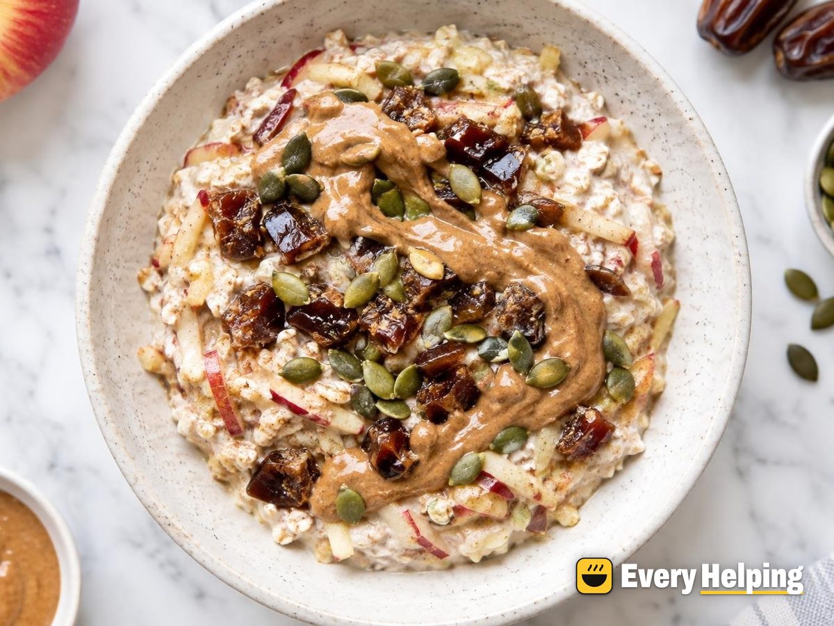 Date-Sweetened Apple Cinnamon Bircher Oats
