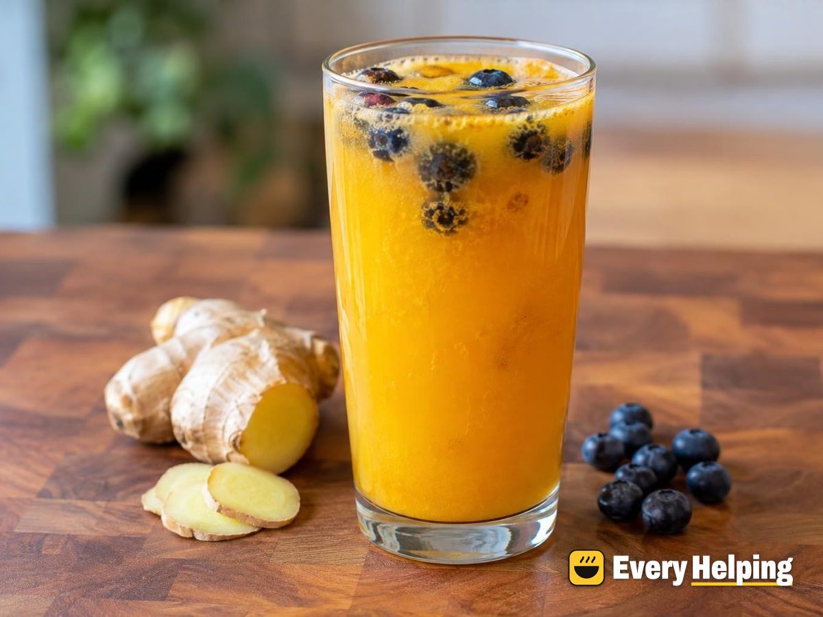 Spiced Orange Ginger Turmeric Cooler