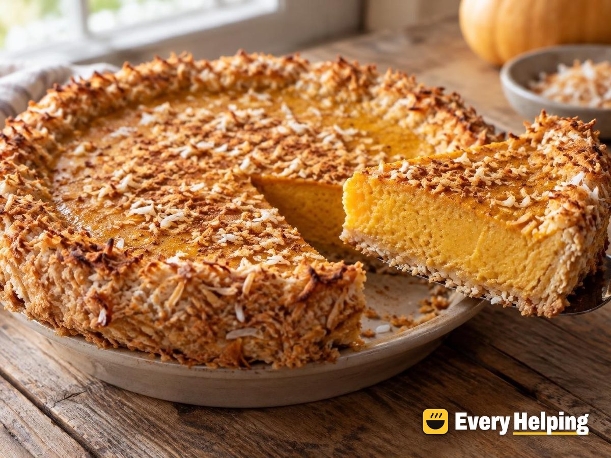 Roasted Butternut Coconut Custard Pies