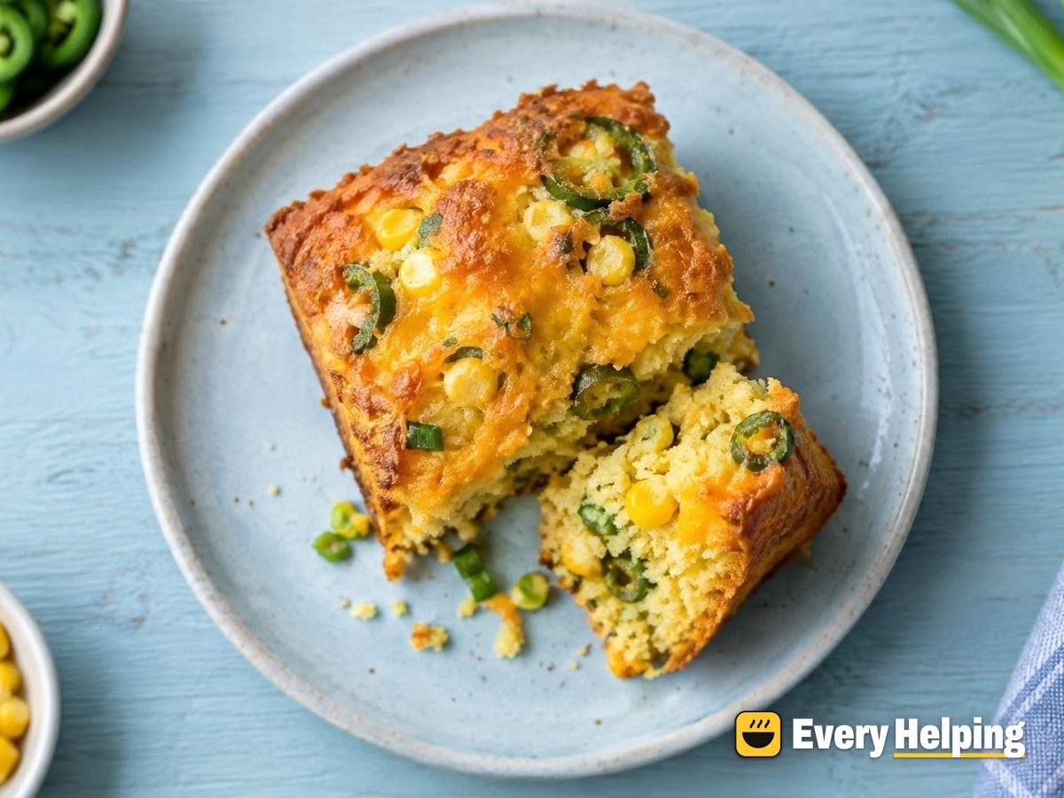 Jalapeño Cheddar Cornbread Loaf