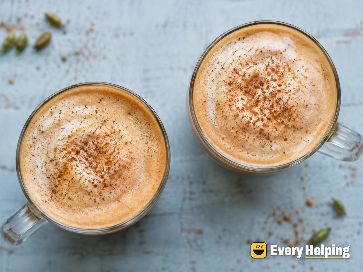 Velvety Pumpkin Maple Chai Latte