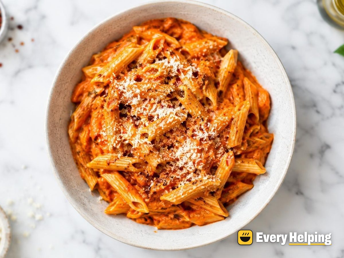 Roasted Red Pepper and Garlic Pasta Sauce