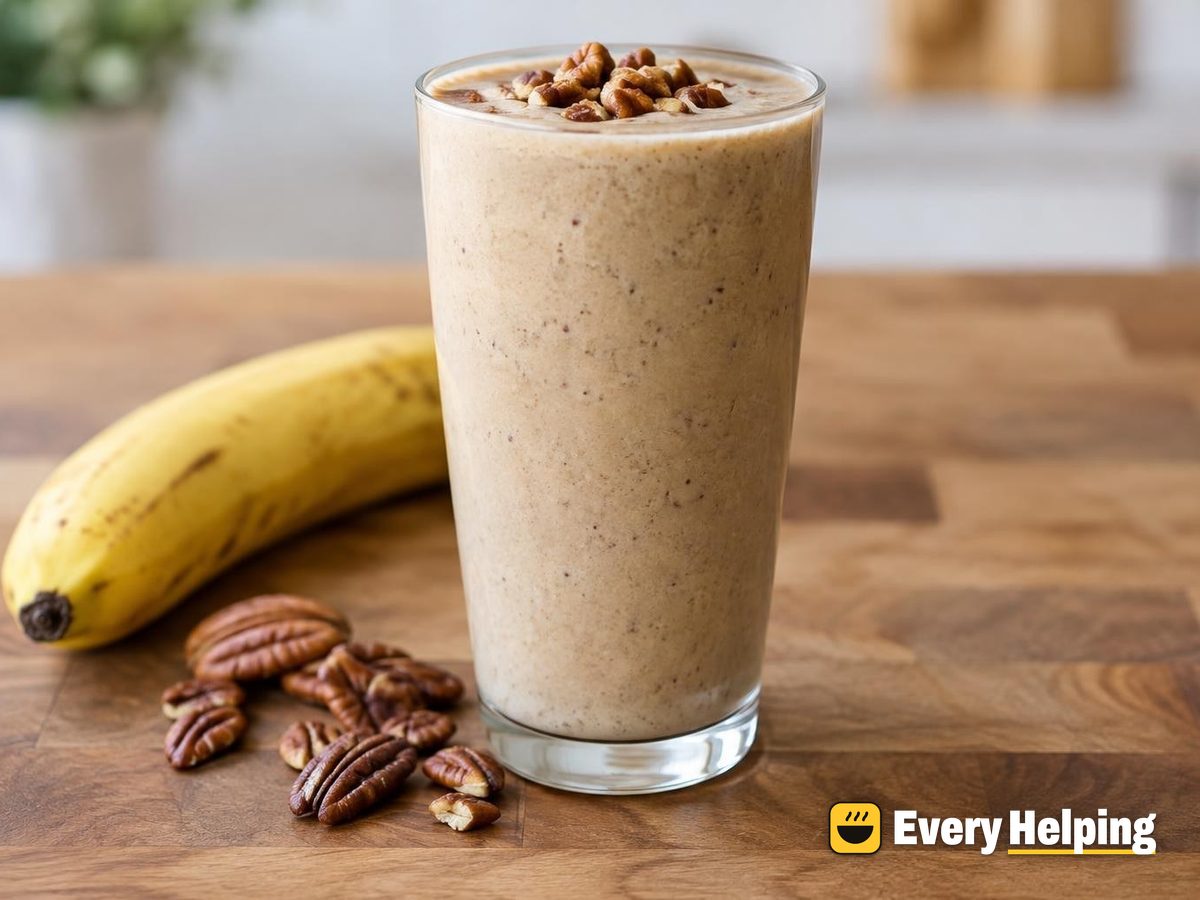 Banana Pecan Pie Spice Protein Shake