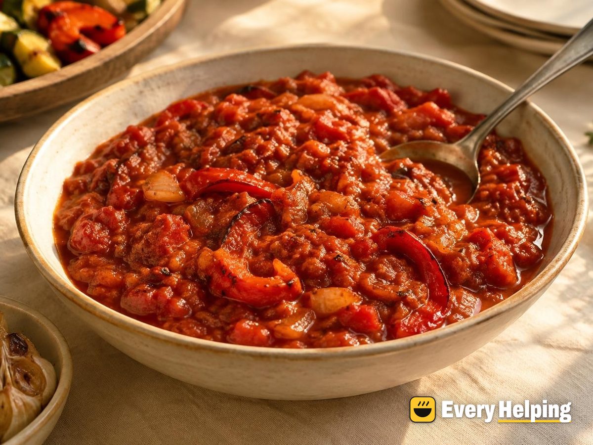 Roasted Garlic Red Pepper Tomato Sauce
