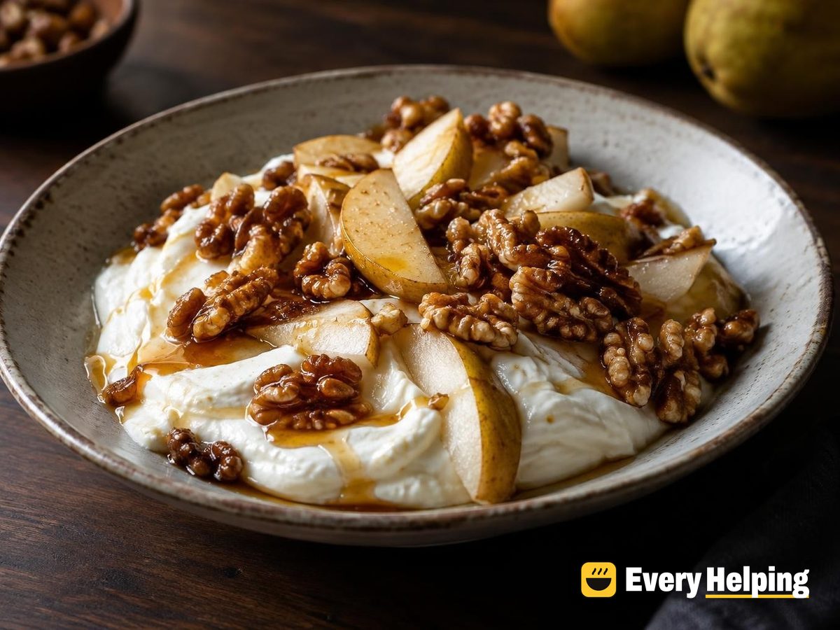 Thick Whole Milk Greek Yogurt with Maple Walnuts