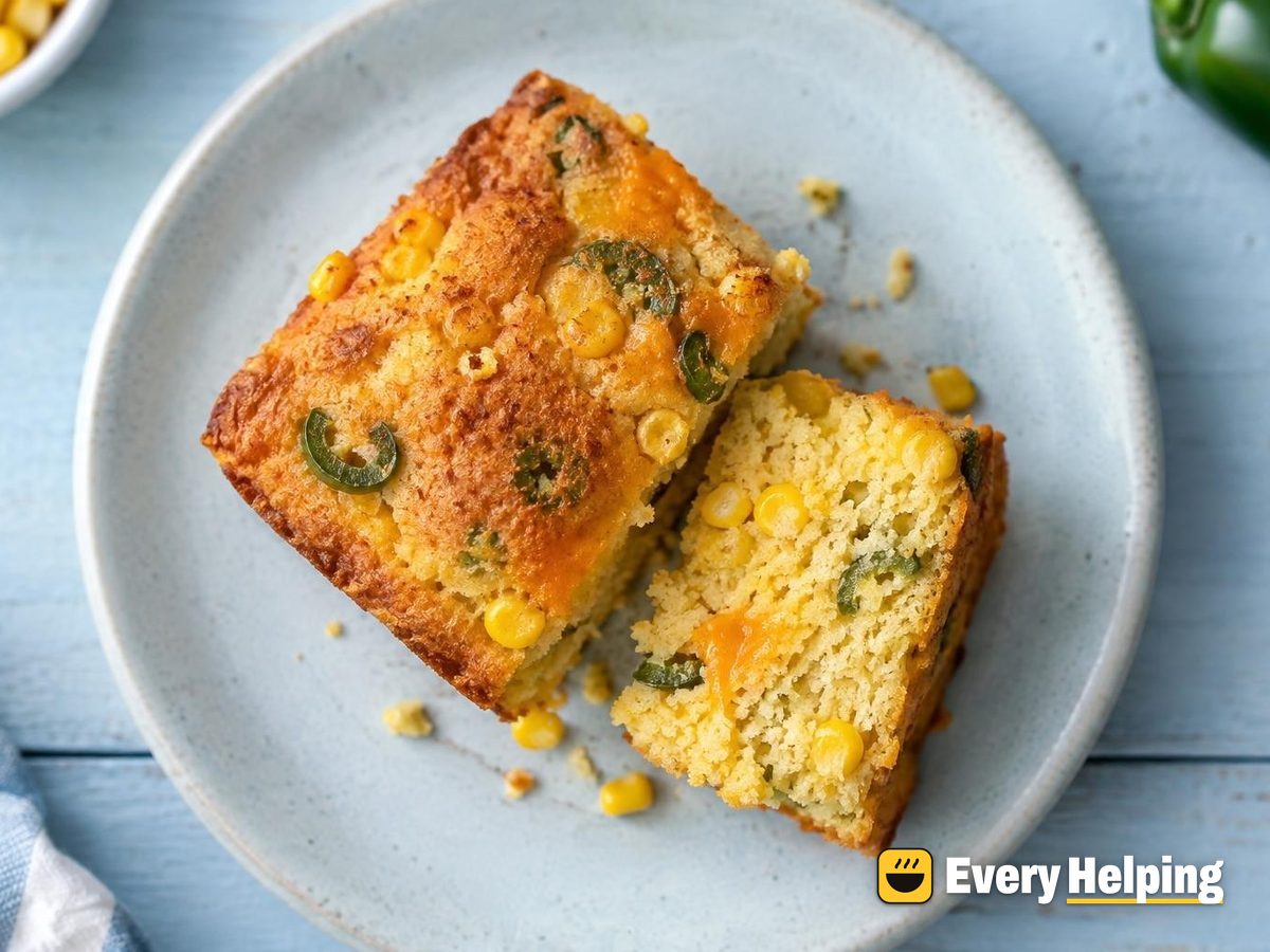 Jalapeño Cheddar Corn Kernel Cornbread