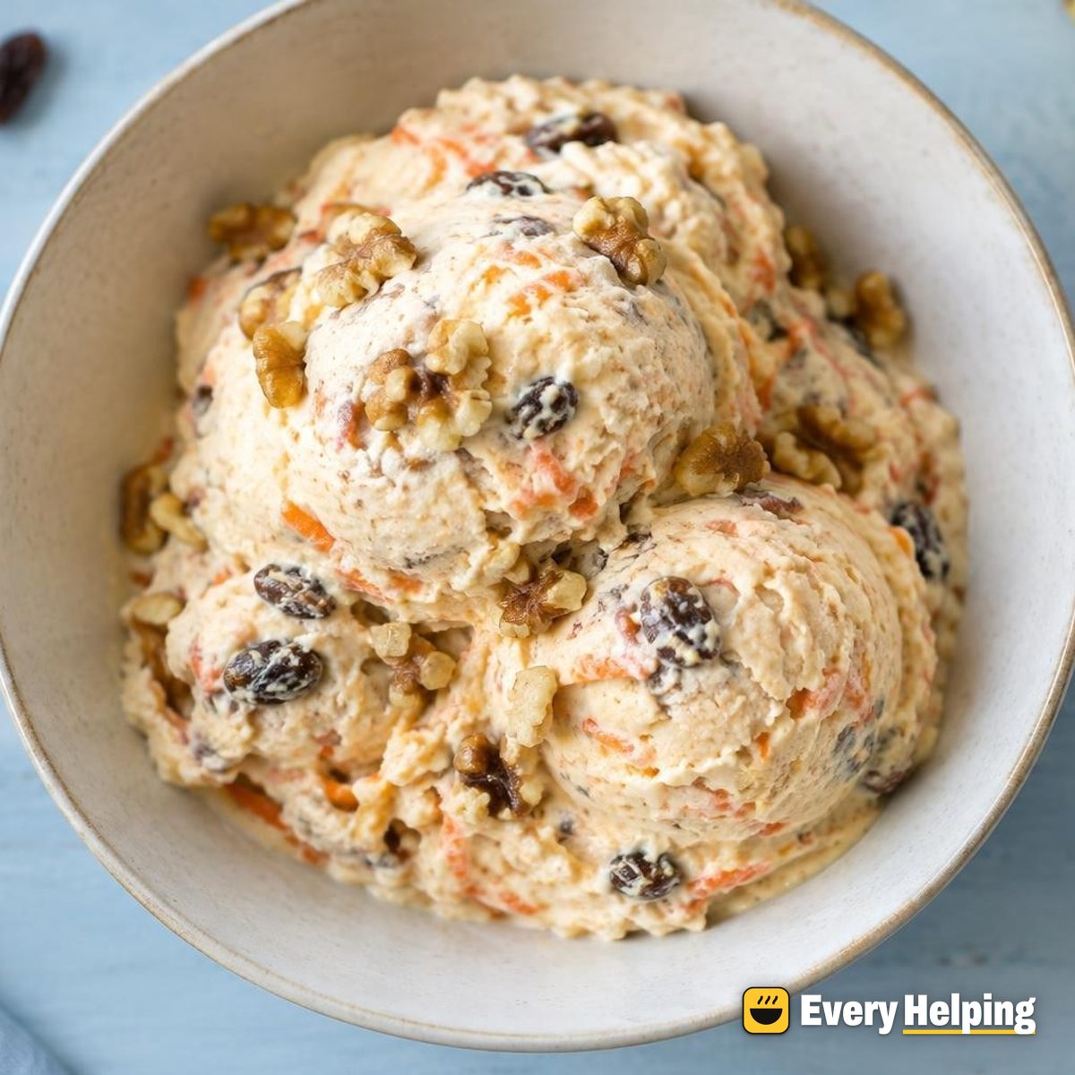 Carrot Cake Pineapple Frozen Yogurt