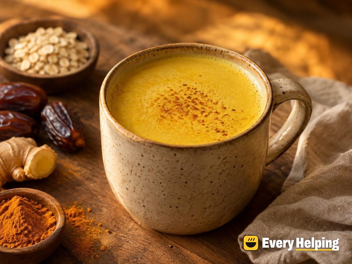 Creamy Coconut Date Golden Milk