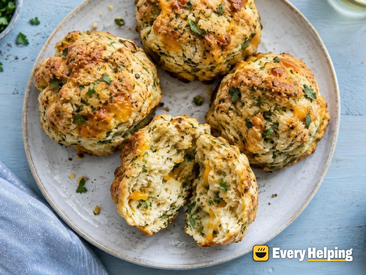 Chimichurri Cheddar Biscuits