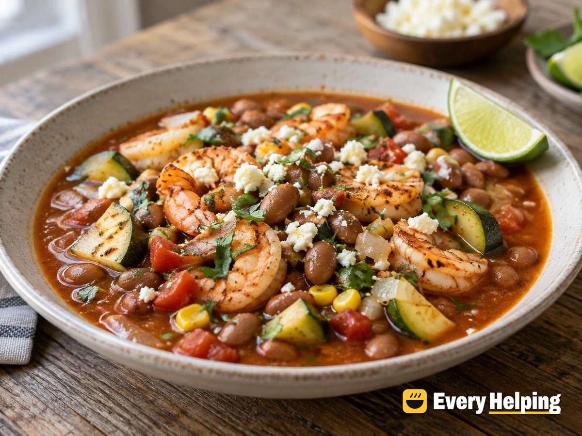 Smoky Shrimp and Pinto Bean Chili