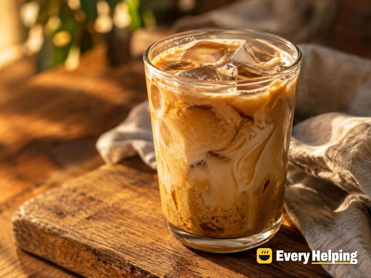 Iced Almond Butter Honey Latte