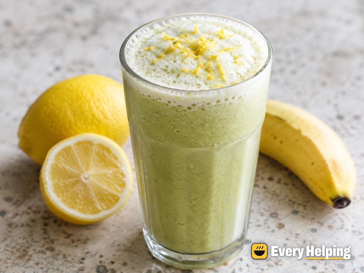 Whipped Lemon Soy Green Tea Frappé