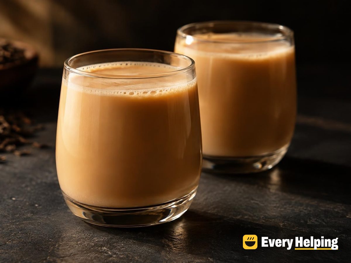 Creamy Coconut Black Tea Latte
