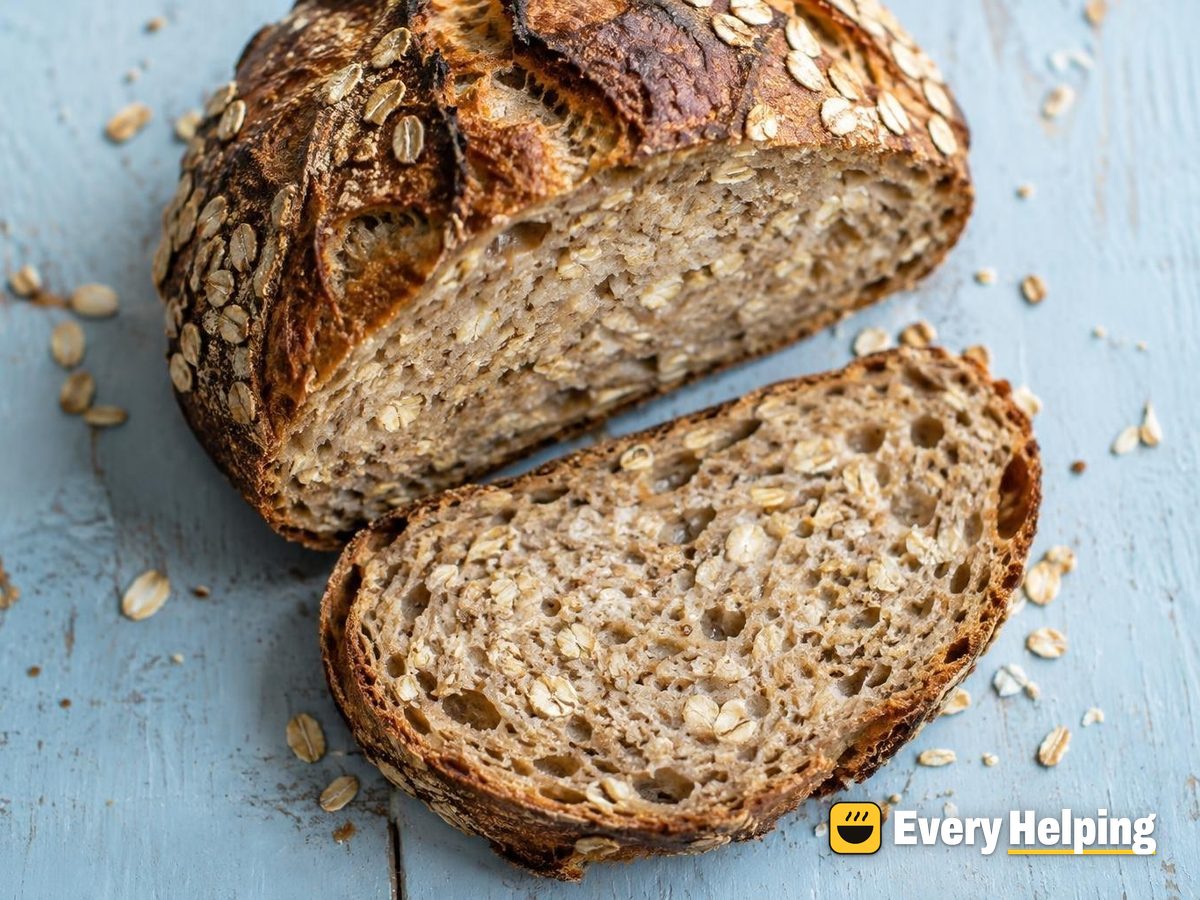 Toasted Oat Porridge Spelt Sourdough Boule