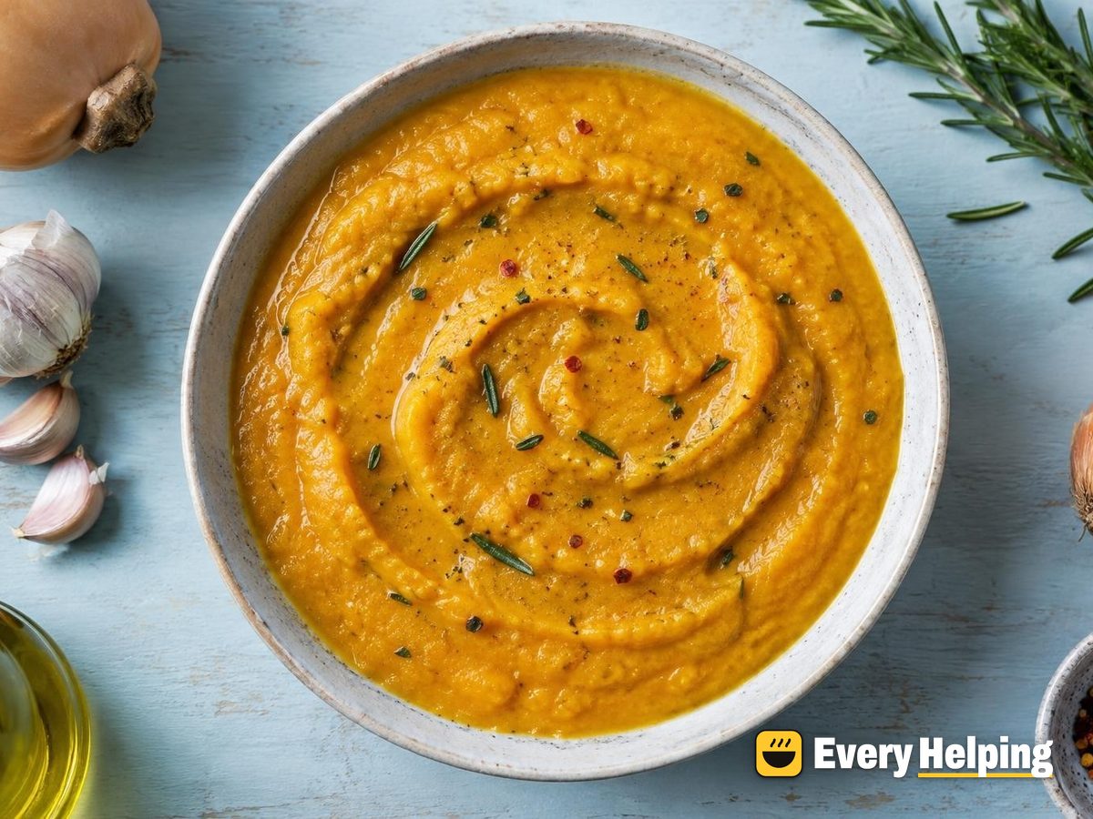Roasted Garlic Butternut Pizza Sauce