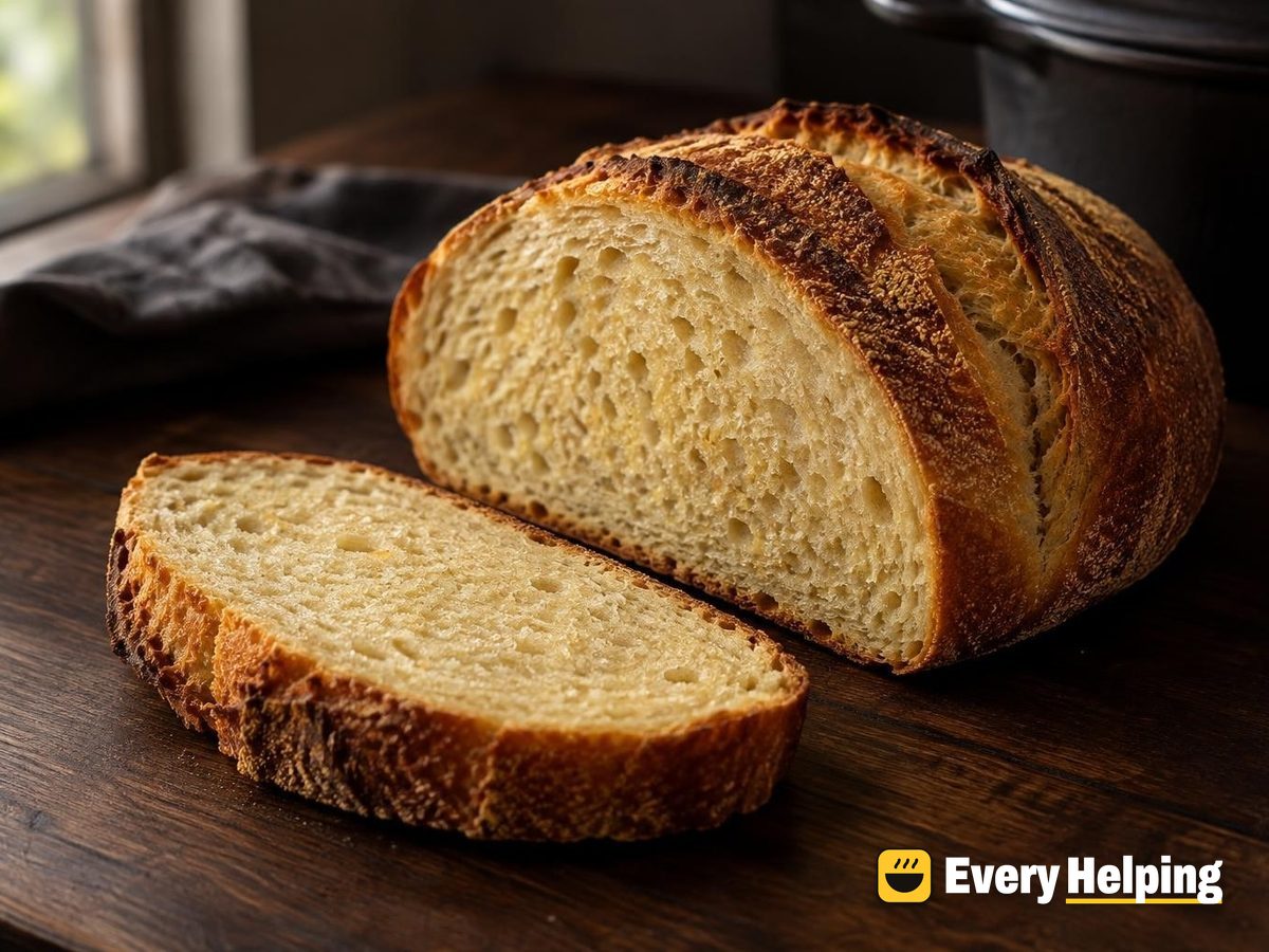 Golden Semolina Sourdough Sandwich Batard