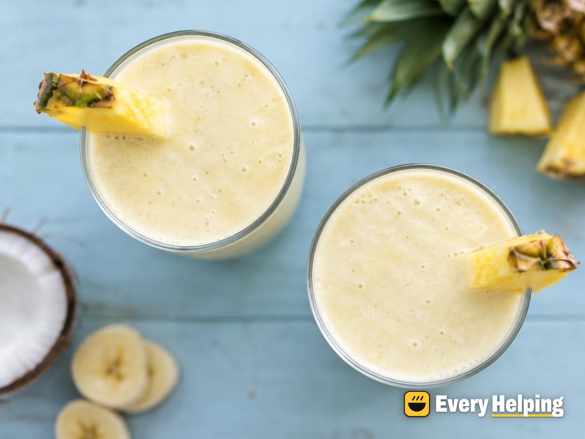 Vanilla Pineapple Coconut Milk Protein Shake