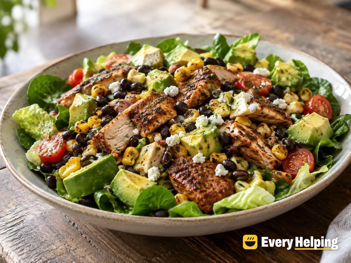 Chile-Lime Chicken Thigh Taco Salad