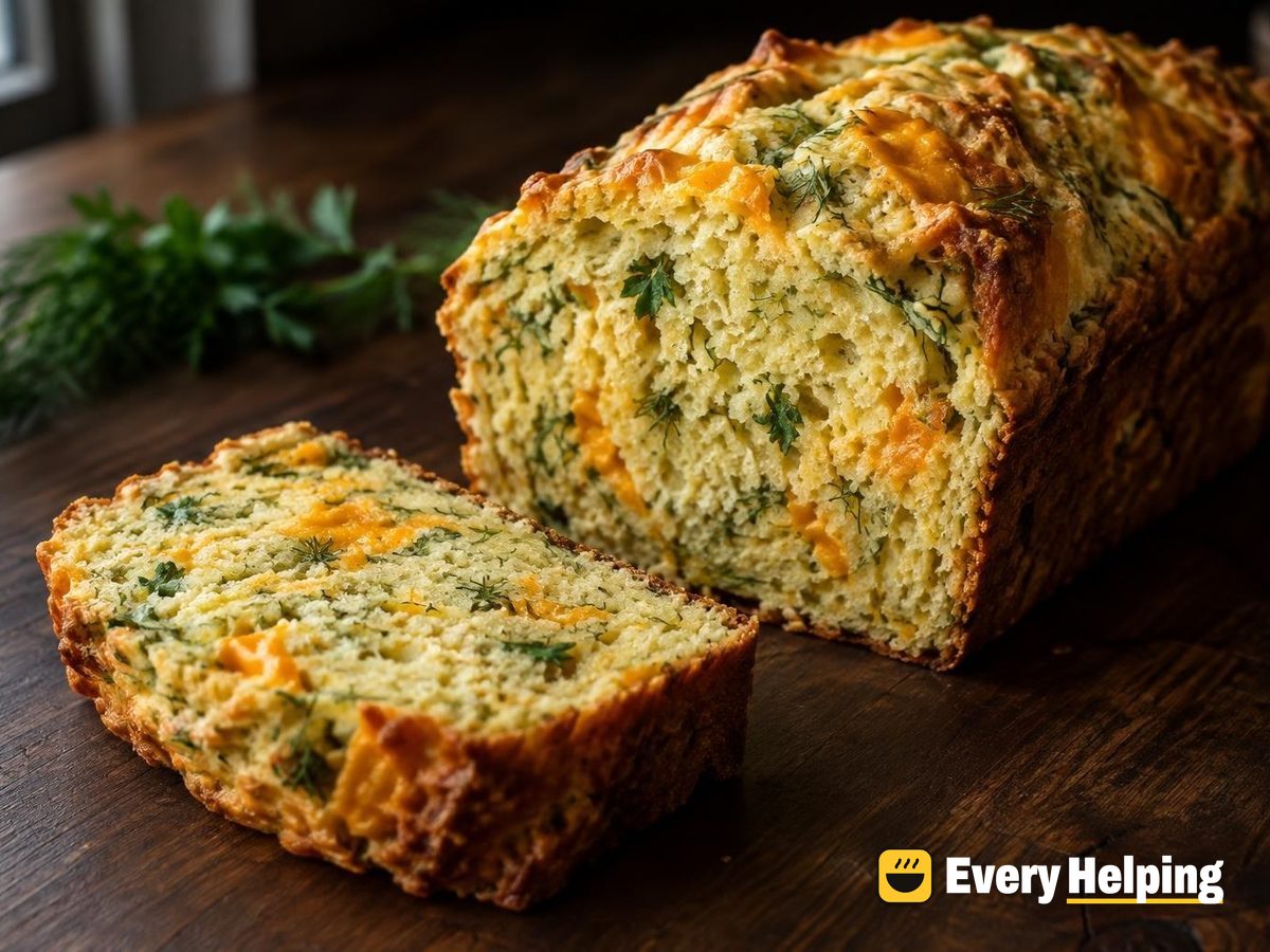 Cheddar Dill Buttermilk Quick Bread