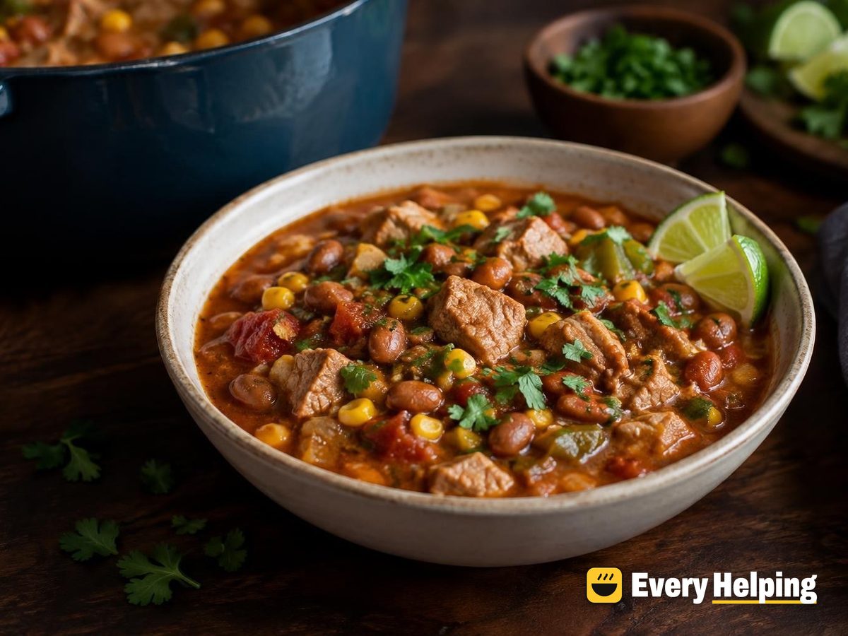 Green Chile Pork and Pinto Chili