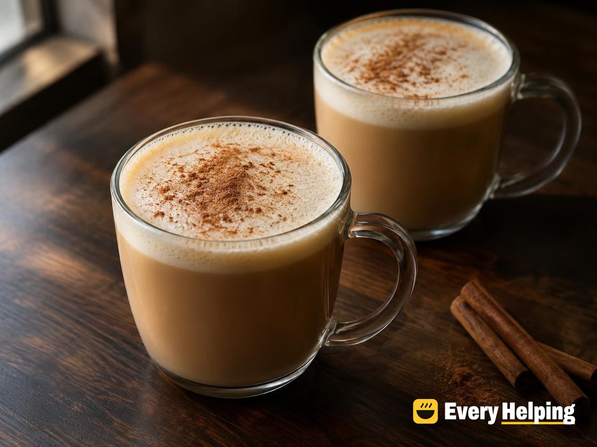 Maple Cinnamon Black Tea Soy Latte