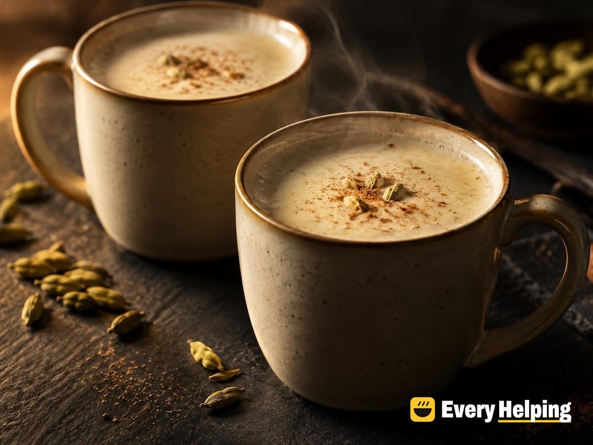 Warm Coconut Cardamom Nog