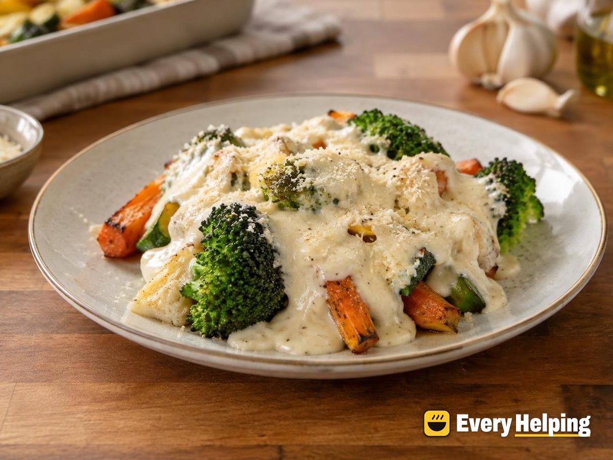 Roasted Garlic Parmesan Cream Sauce