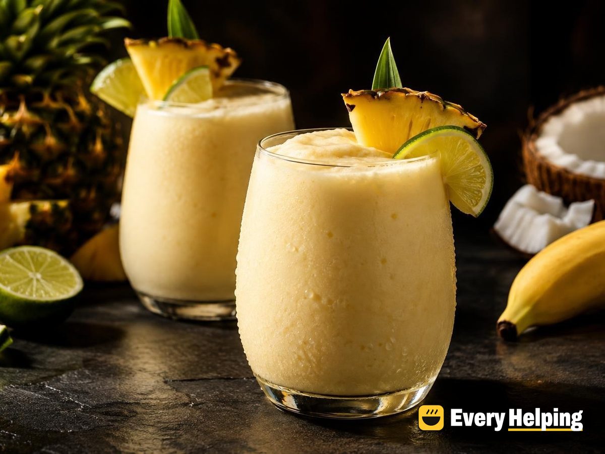 Frosty Pineapple Lime Colada
