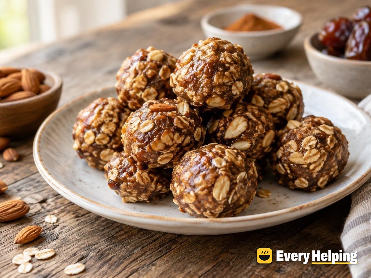 Cinnamon Almond Butter Date Bites