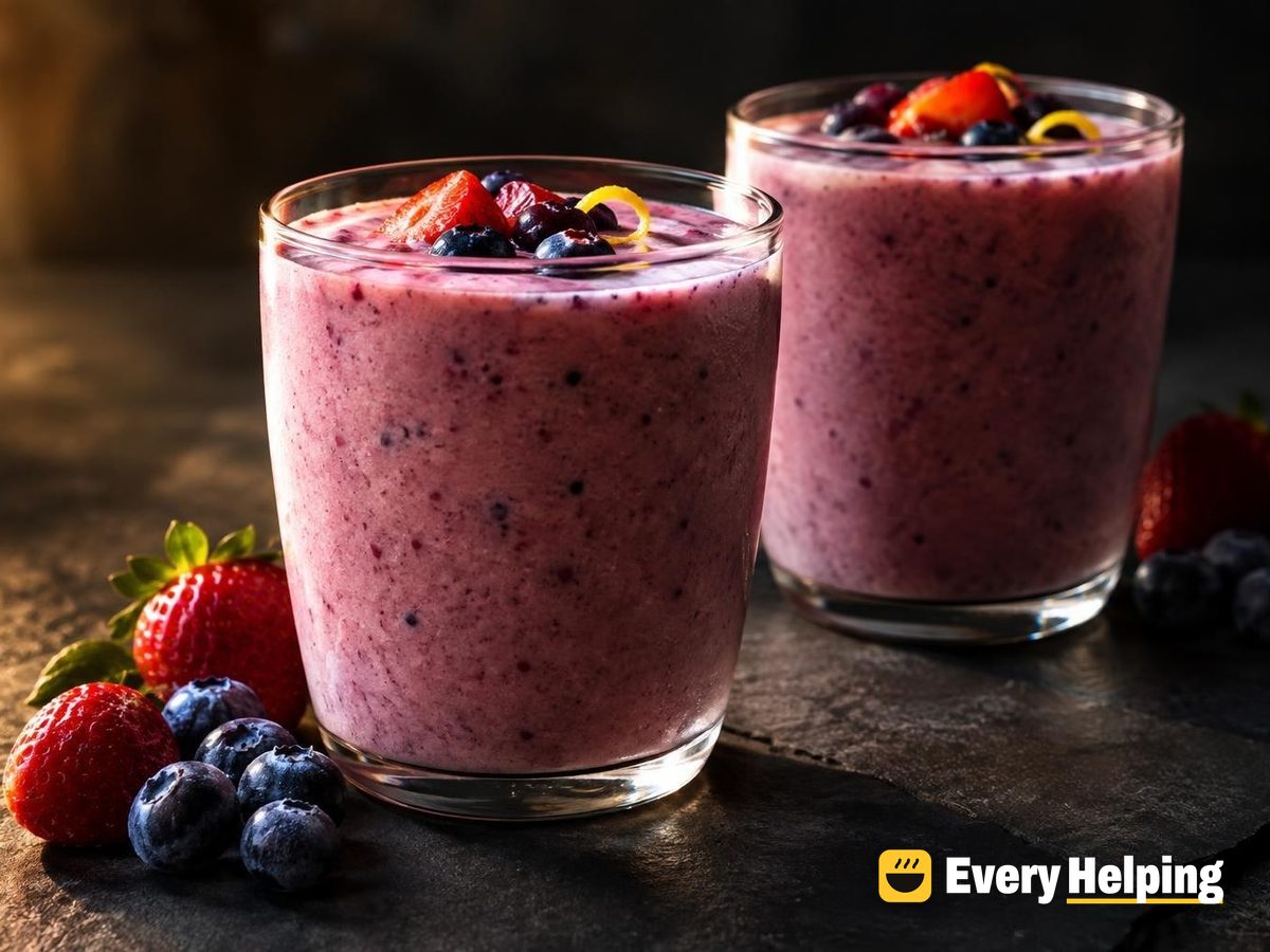 Mixed Berry Kefir Protein Shake