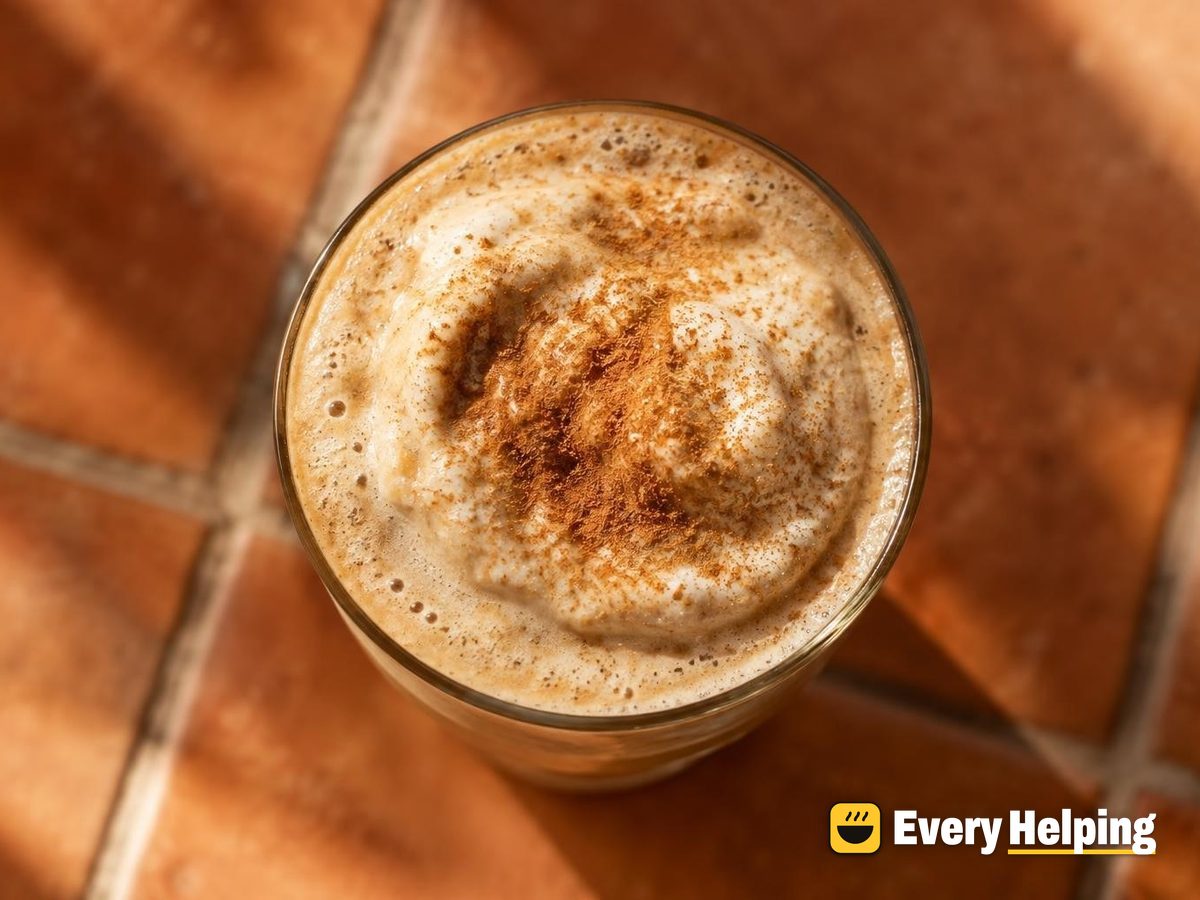 Cinnamon Almond Butter Cold Brew Frappe