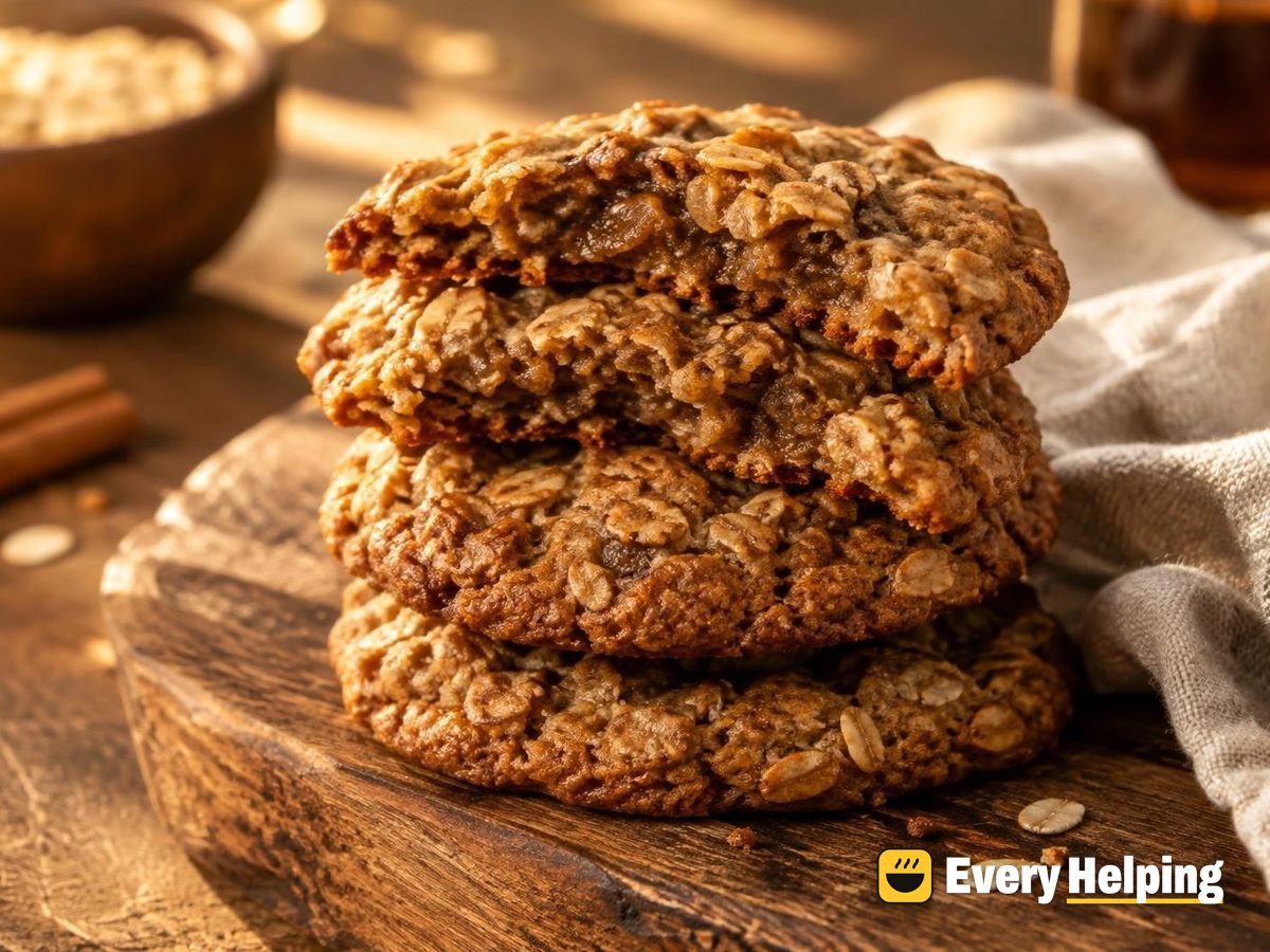Brown Butter Oatmeal Cookies