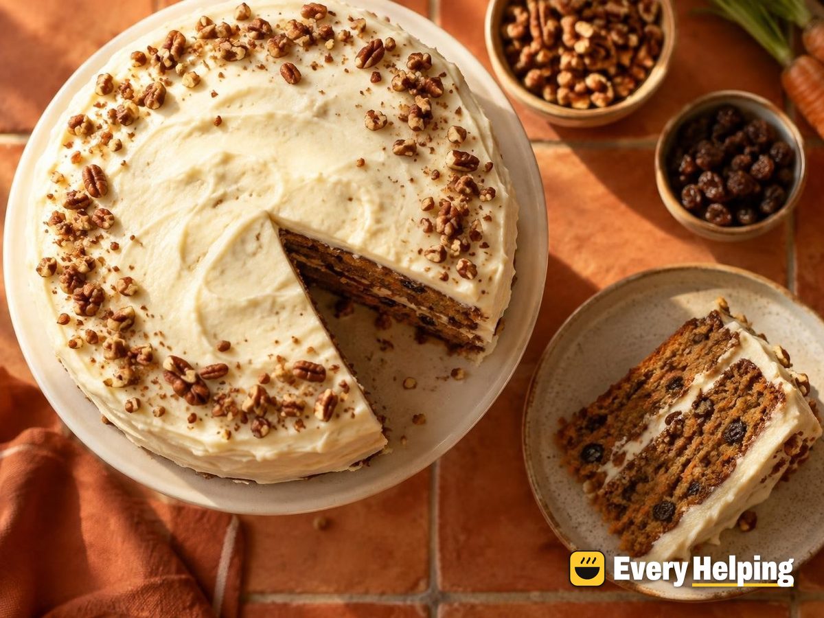 Carrot Layer Cake with Cream Cheese Frosting