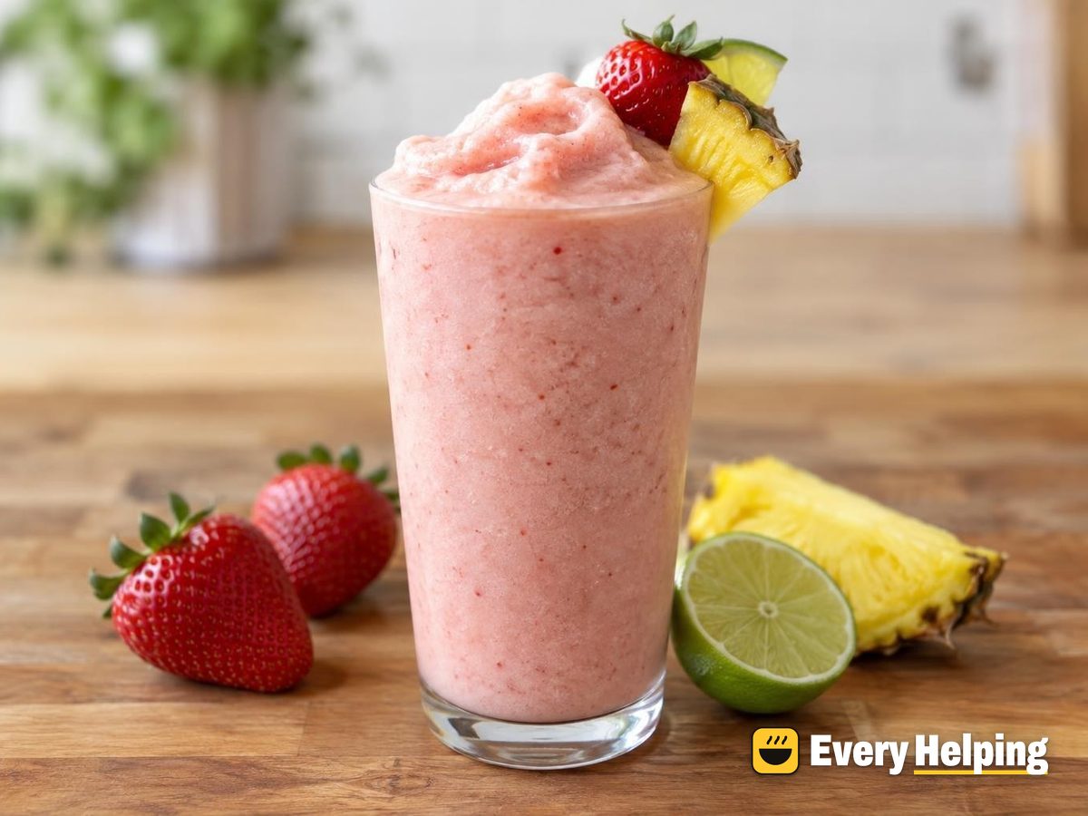 Frosty Strawberry Piña Colada