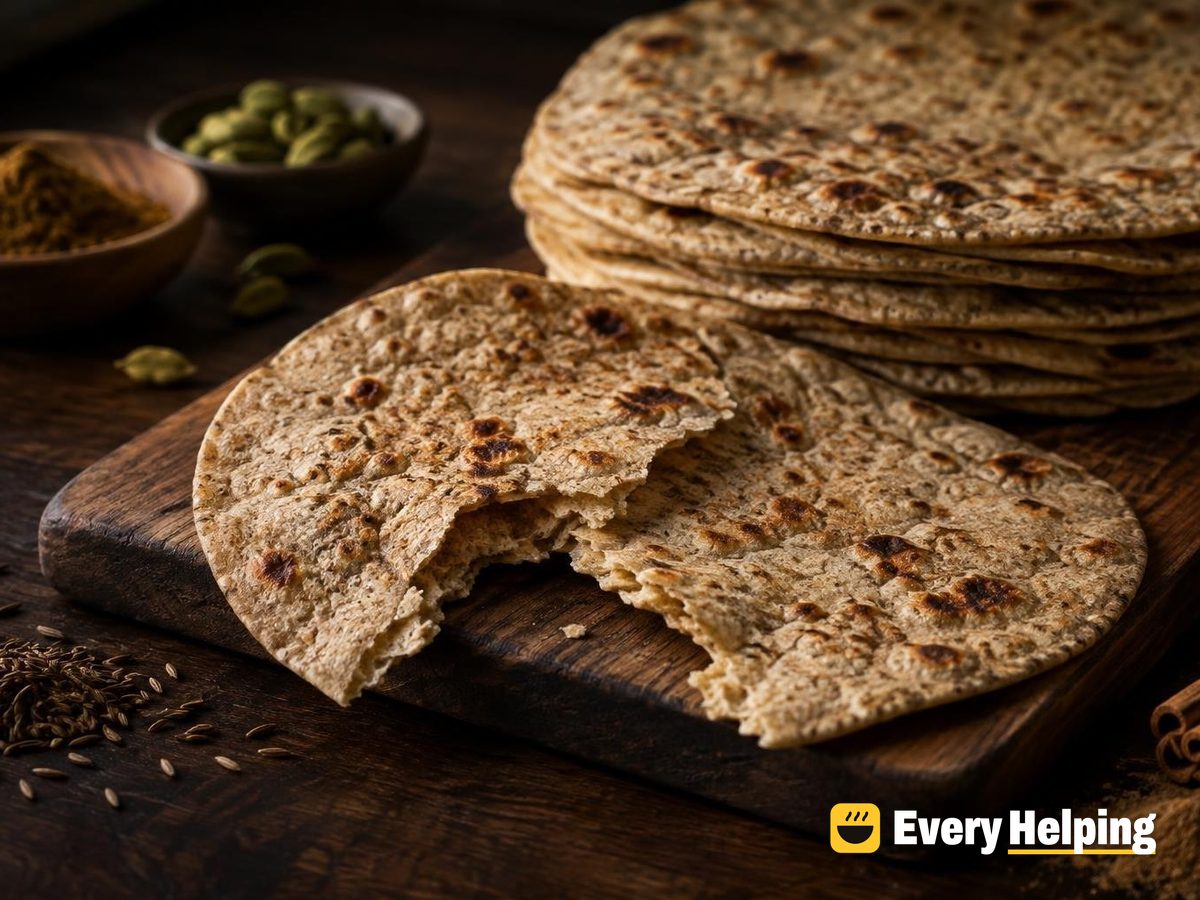 Whole Wheat Cumin-Cardamom Tortillas