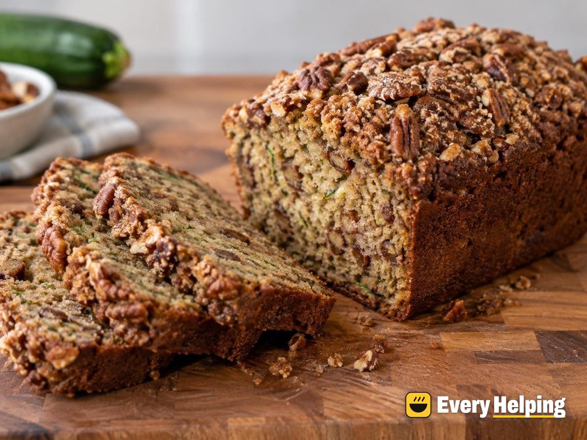 Brown Butter Pecan Zucchini Bread