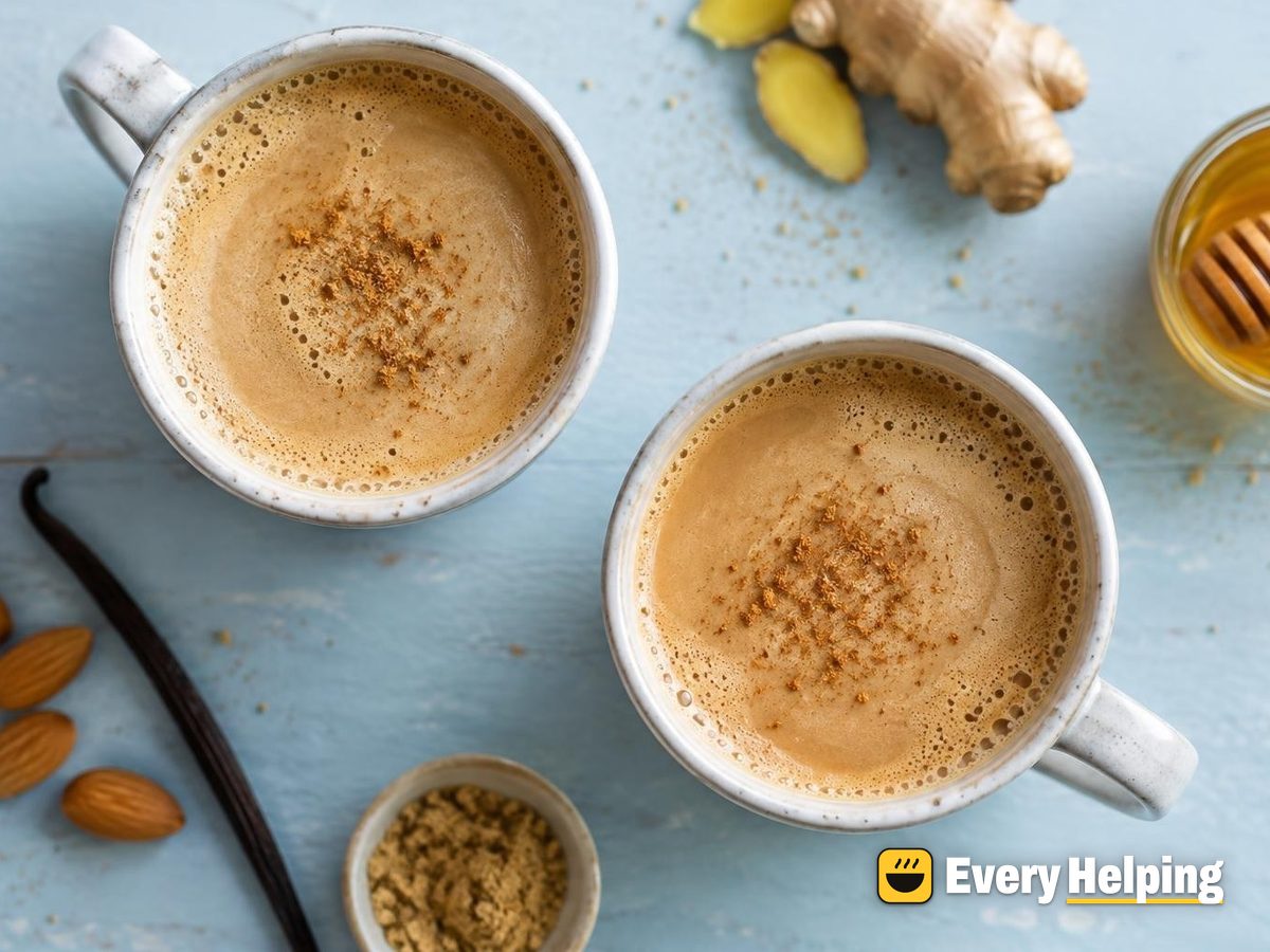 Honey Ginger Vanilla Almond Latte